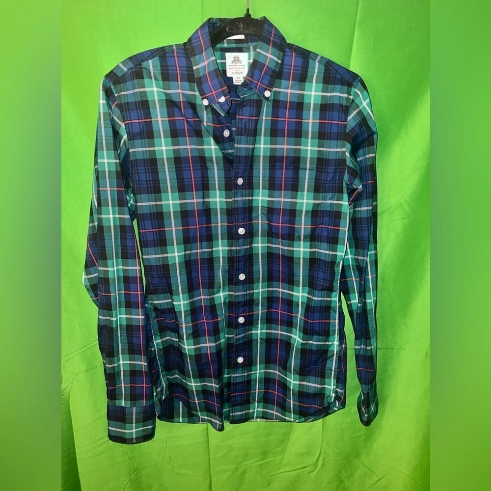 J.Crew x Thomas Mason Button Down Shirt size XS